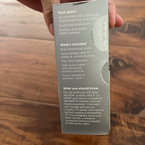 Roku Streaming Stick + HD/4K/HDR Streaming Device Long-Range Wireless Sealed - Picture 2 of 6